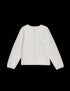 Crew Neck Zip Up Sweatshirt